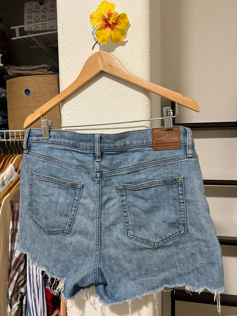 FAHERTY Denim Shorts